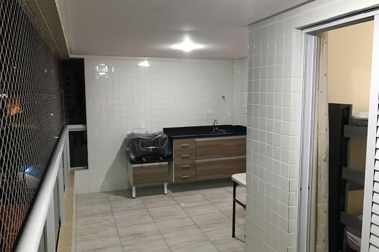 Apartamento No Canto Do Forte, Luxuoso E Confortavel, 2 Suites, Varanda Gourmet Прая-Гранди Экстерьер фото
