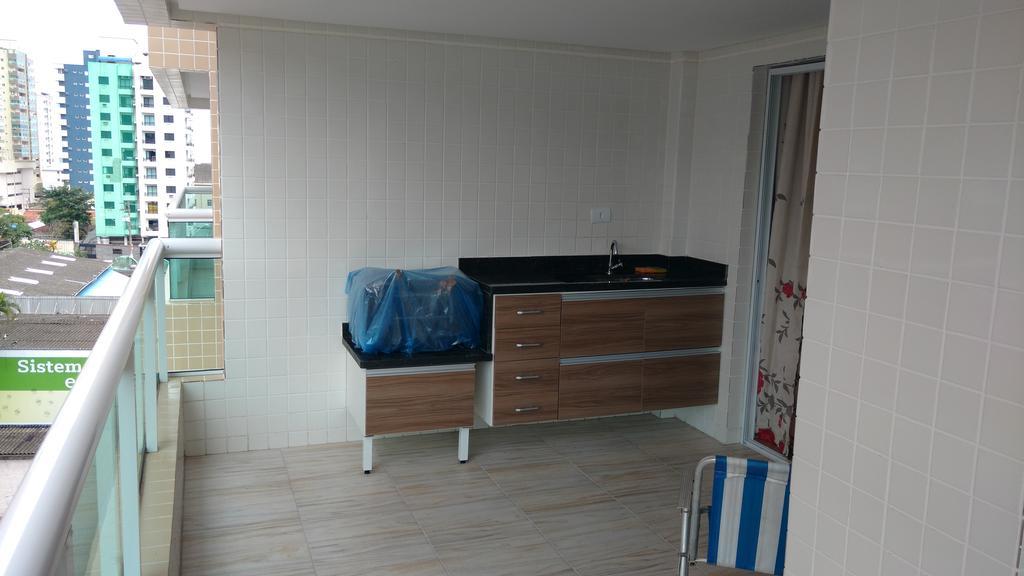 Apartamento No Canto Do Forte, Luxuoso E Confortavel, 2 Suites, Varanda Gourmet Прая-Гранди Экстерьер фото
